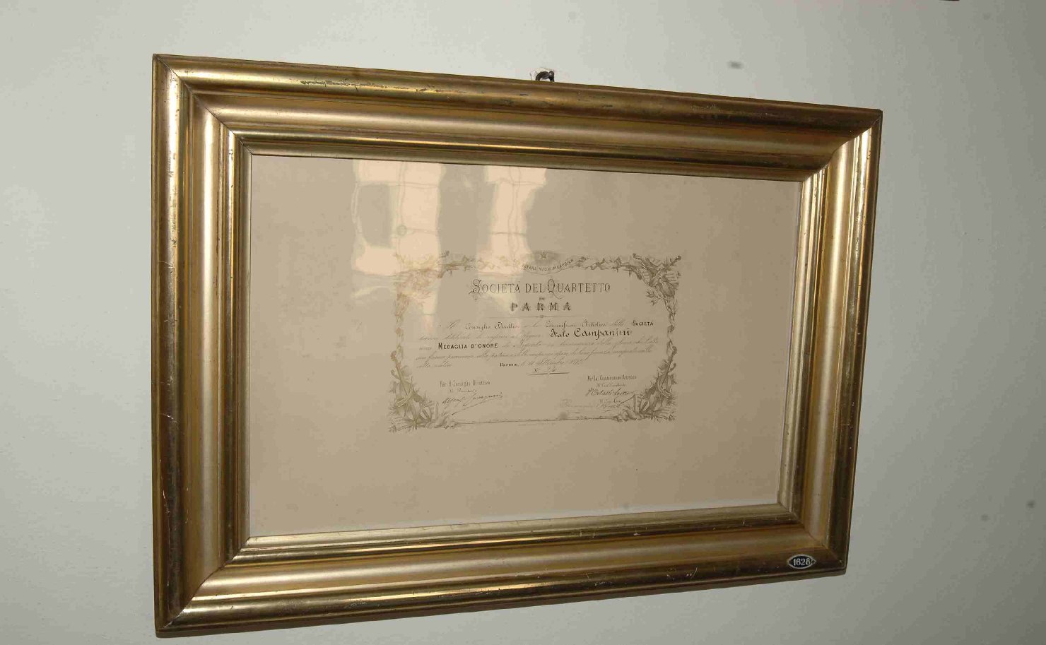 cornice - ambito italiano (sec. XIX)