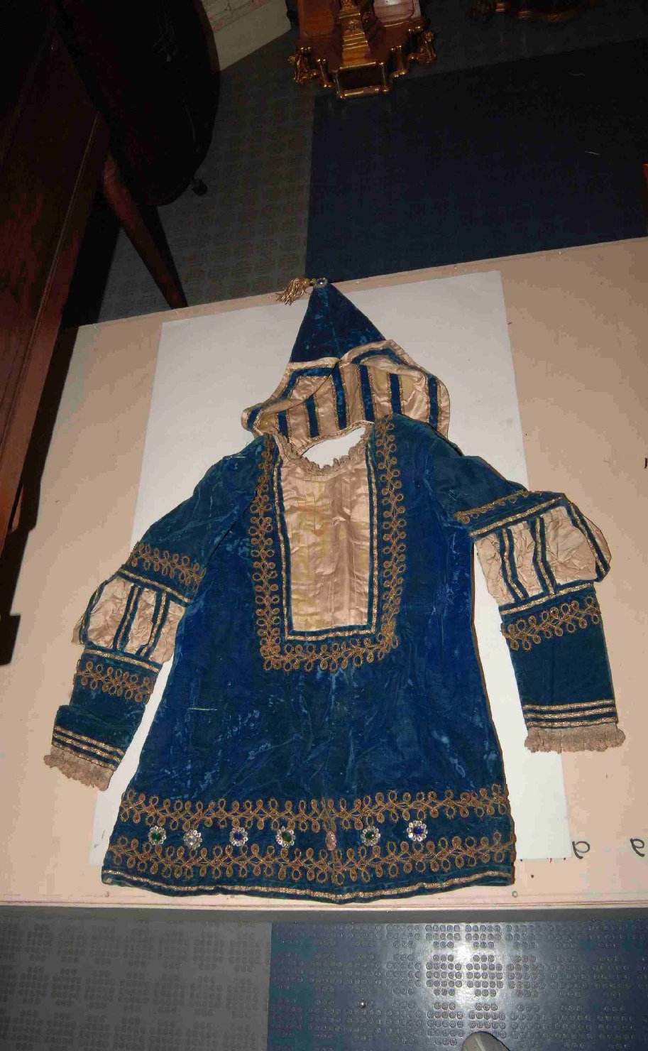 vestito - ambito italiano (seconda metà sec. XIX)