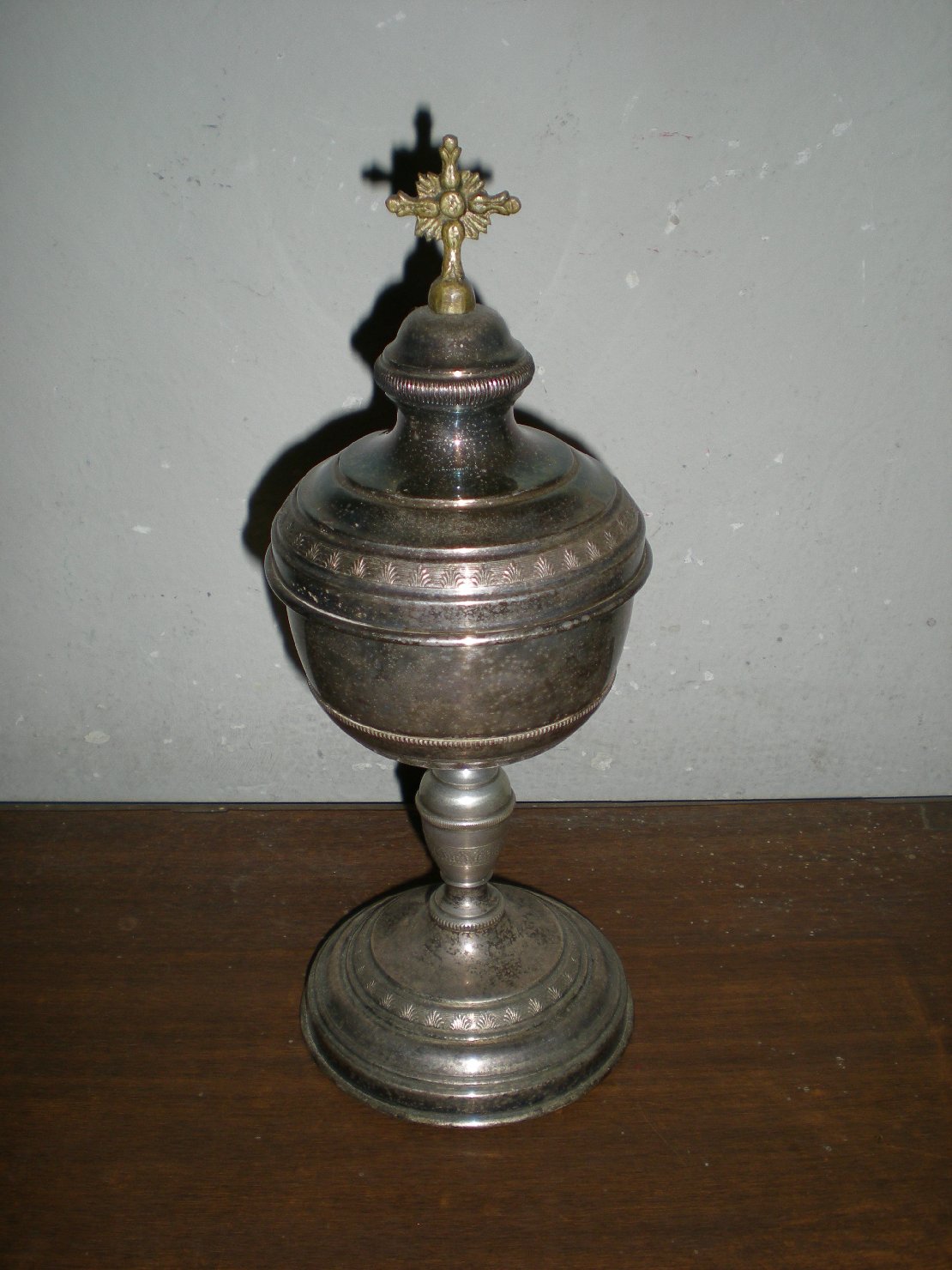 pisside - ambito parmense (seconda metà sec. XIX)