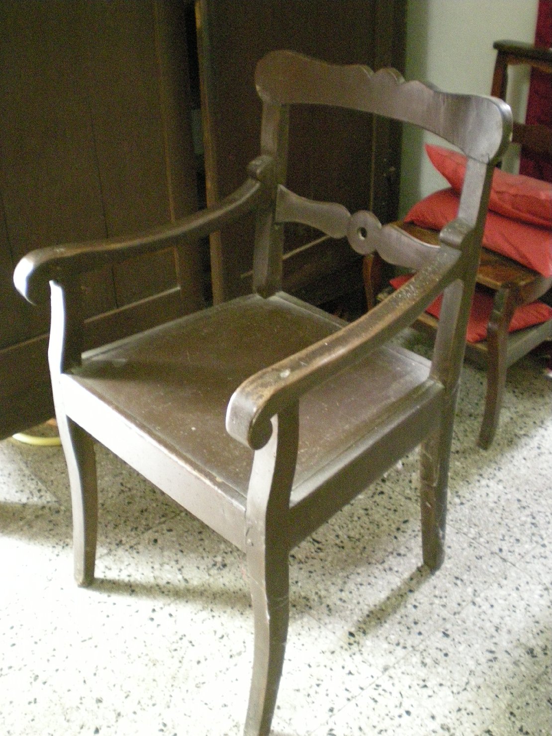 sedia - bottega Italia settentrionale (prima metà sec. XX)