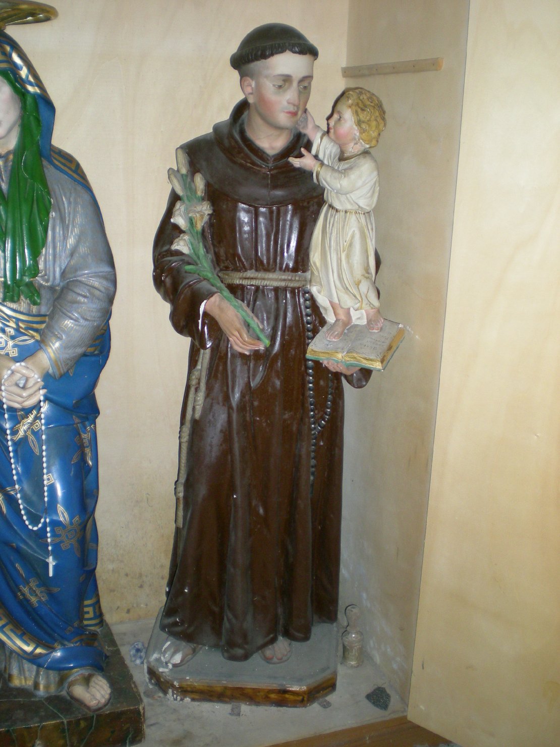 Sant'Antonio da Padova (statua) - ambito parmense (sec. XX)