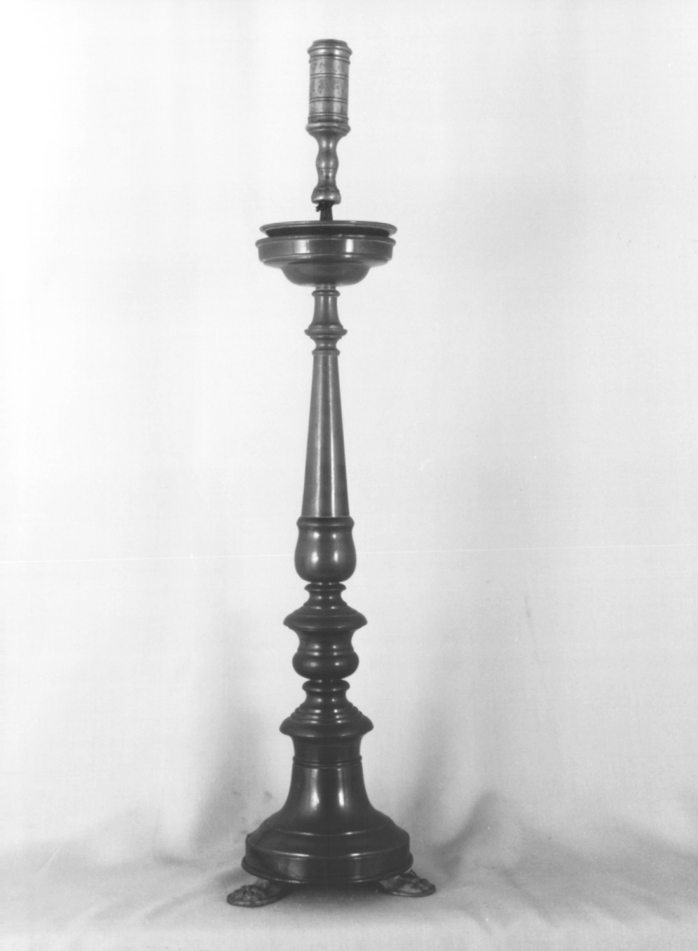 candeliere - ambito Italia nord-orientale (seconda metà sec. XIX)