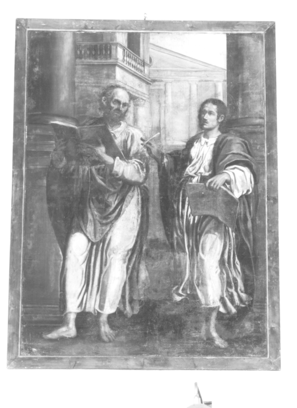 San Marco e San Matteo (dipinto) - ambito Italia nord-orientale (sec. XIX)