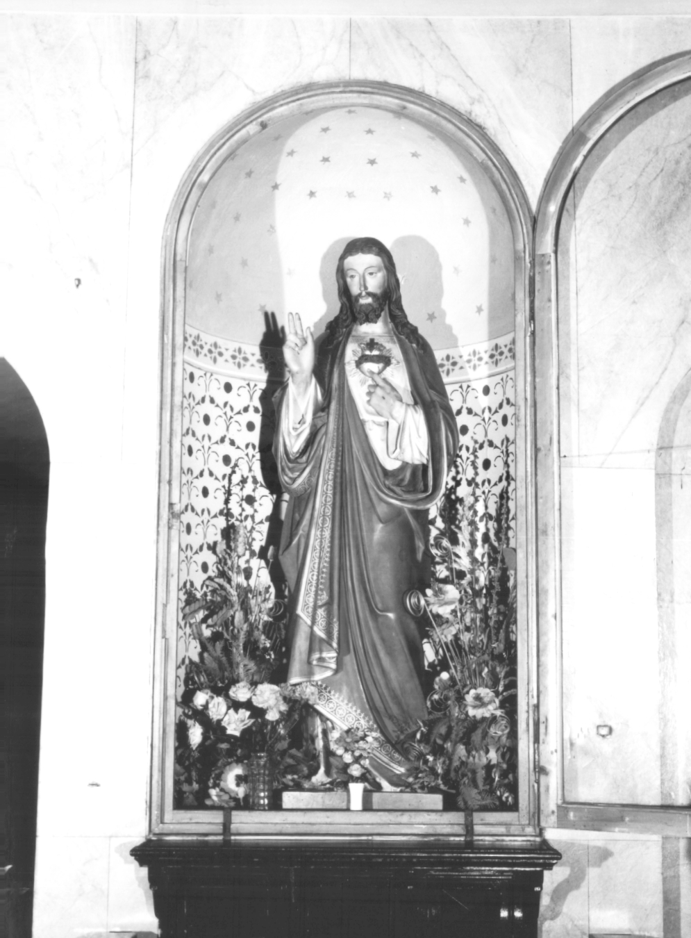 Sacro Cuore di Gesù (statua) - ambito Italia nord-orientale (sec. XIX)