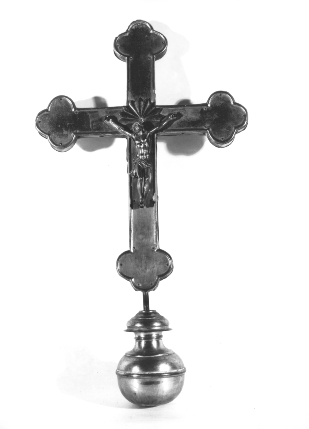 croce processionale - ambito Italia nord-orientale (sec. XIX)