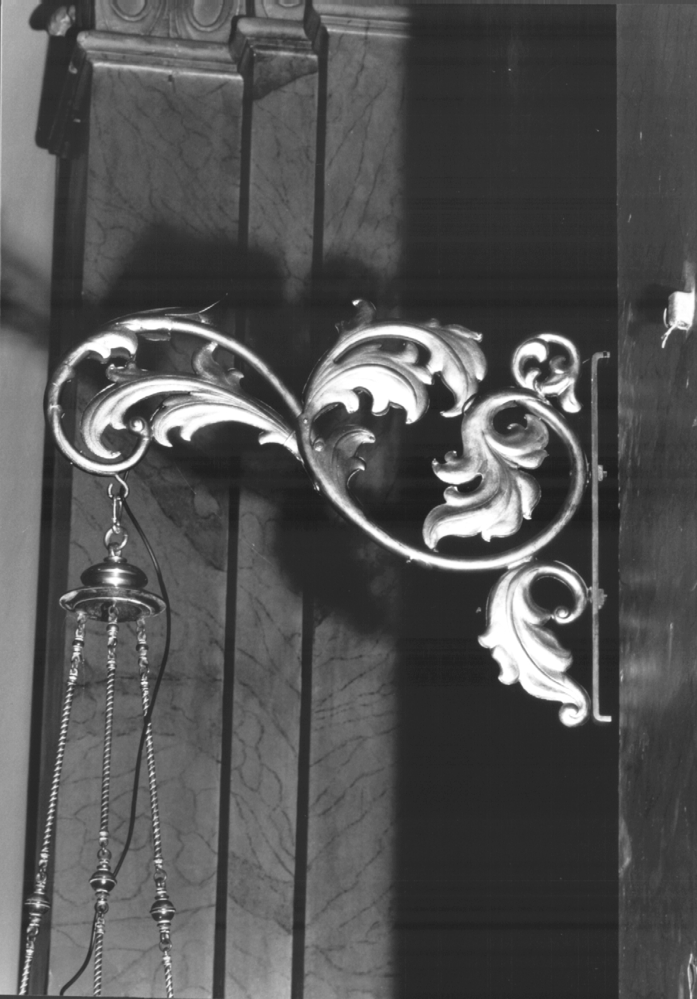 candeliere da parete - ambito Italia nord-orientale (sec. XIX)