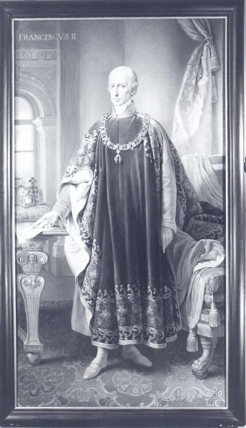 ritratto dell'imperatore Francesco II d'Asburgo-Lorena (dipinto, opera isolata) di Kis, Joseph (sec. XIX)