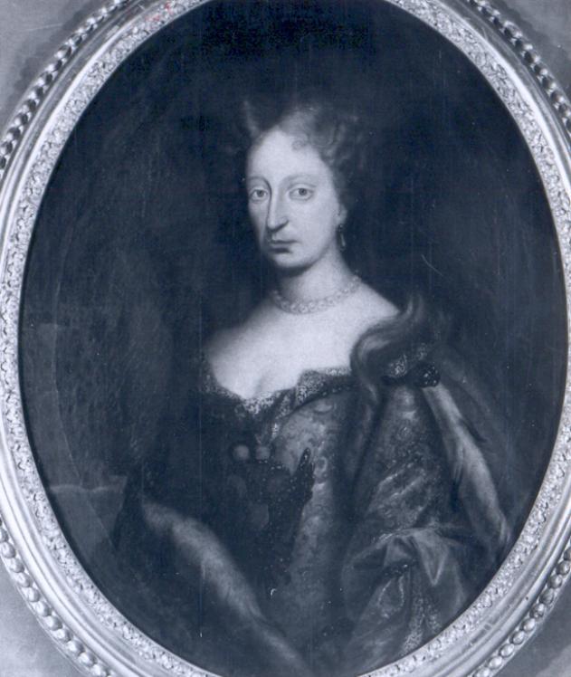 ritratto dell'imperatrice Eleonora Maddalena di Neuburg (dipinto, opera isolata) - ambito Europa centrale (prima metà sec. XVIII)