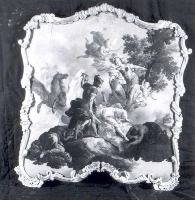 Perseo uccide Medusa (dipinto, ciclo) di Lagrenee Luois Jean (attribuito) (seconda metà sec. XVIII)