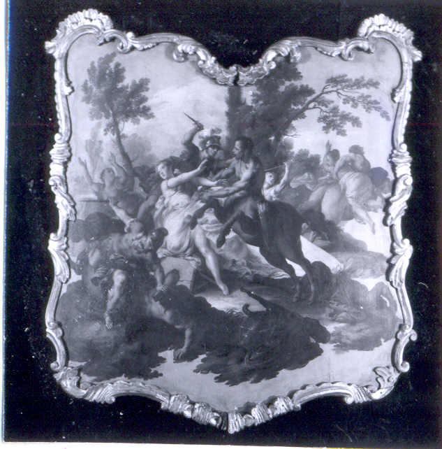 lotta fra Lapiti e Centauri (dipinto, ciclo) di Lagrenee Luois Jean (attribuito) (sec. XVIII)