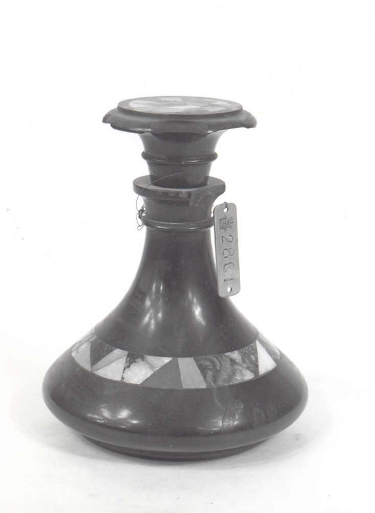 ampolla, elemento d'insieme - ambito europeo (seconda metà sec. XIX)