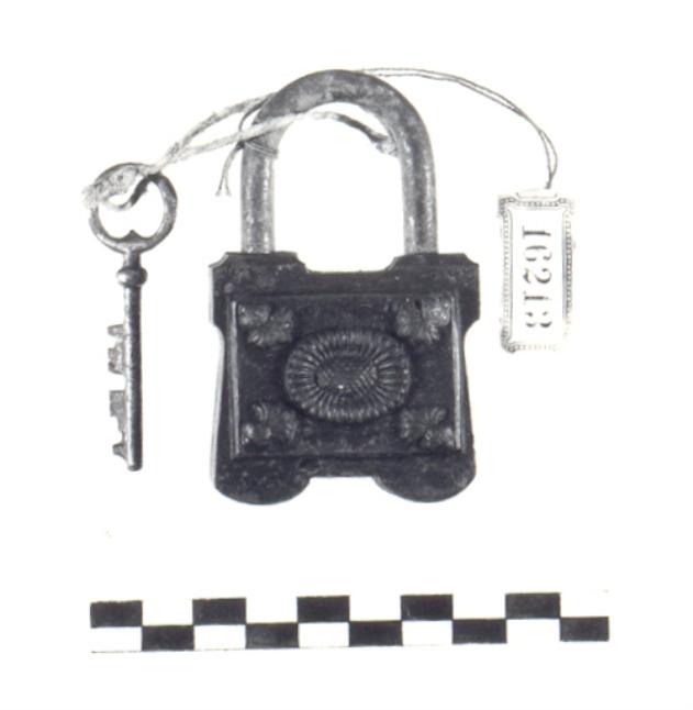 lucchetto - produzione Italia nord-orientale (secc. XVIII/ XIX)