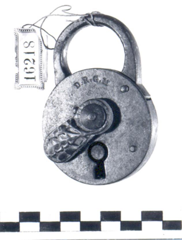 lucchetto - produzione Italia nord-orientale (secc. XVIII/ XIX)