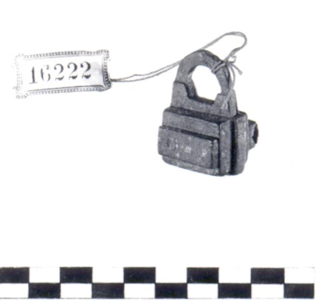 lucchetto - produzione Italia nord-orientale (secc. XVIII/ XIX)