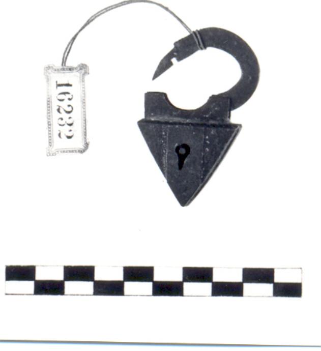 lucchetto - produzione Italia nord-orientale (secc. XVIII/ XIX)