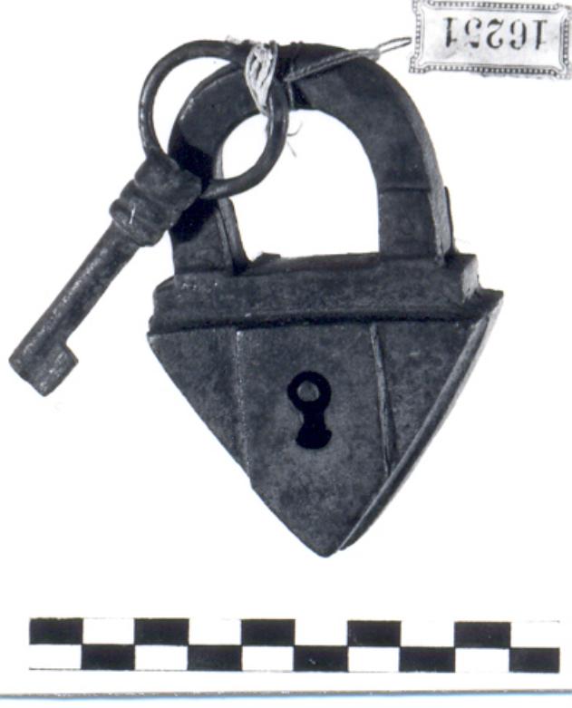 lucchetto - produzione Italia nord-orientale (secc. XVIII/ XIX)