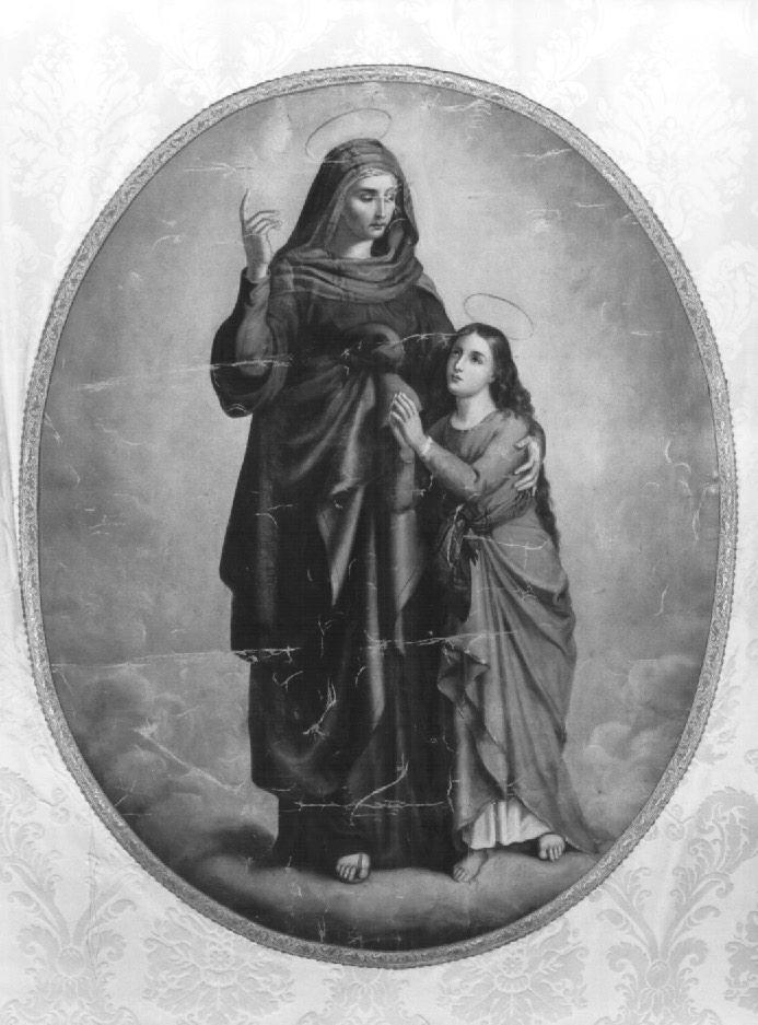 educazione di Maria Vergine (dipinto) - ambito veneto (prima metà sec. XIX)