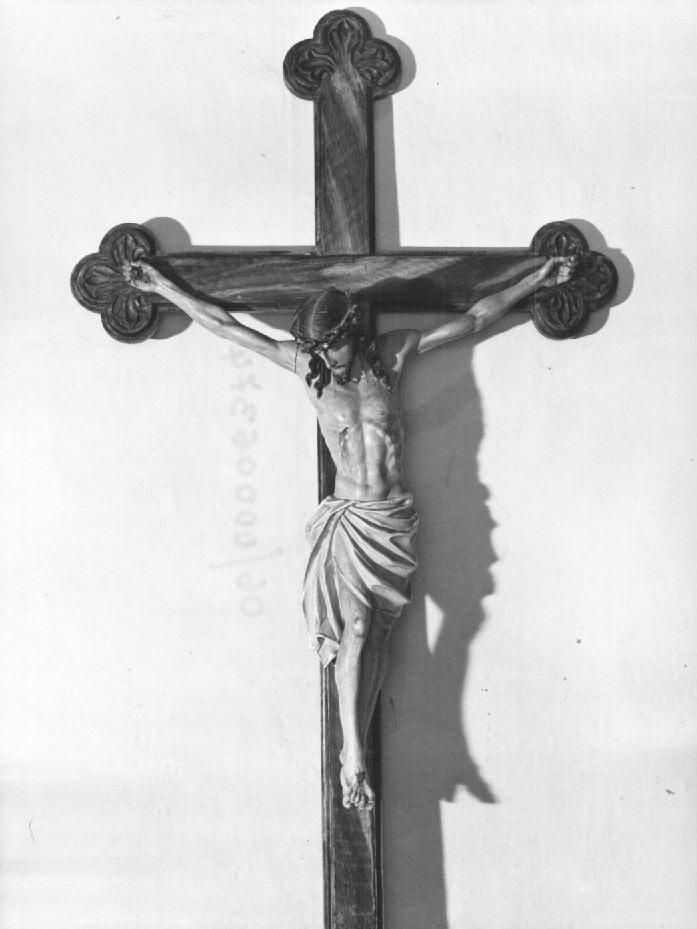 Cristo crocifisso (scultura) - ambito veneto (fine sec. XIX)