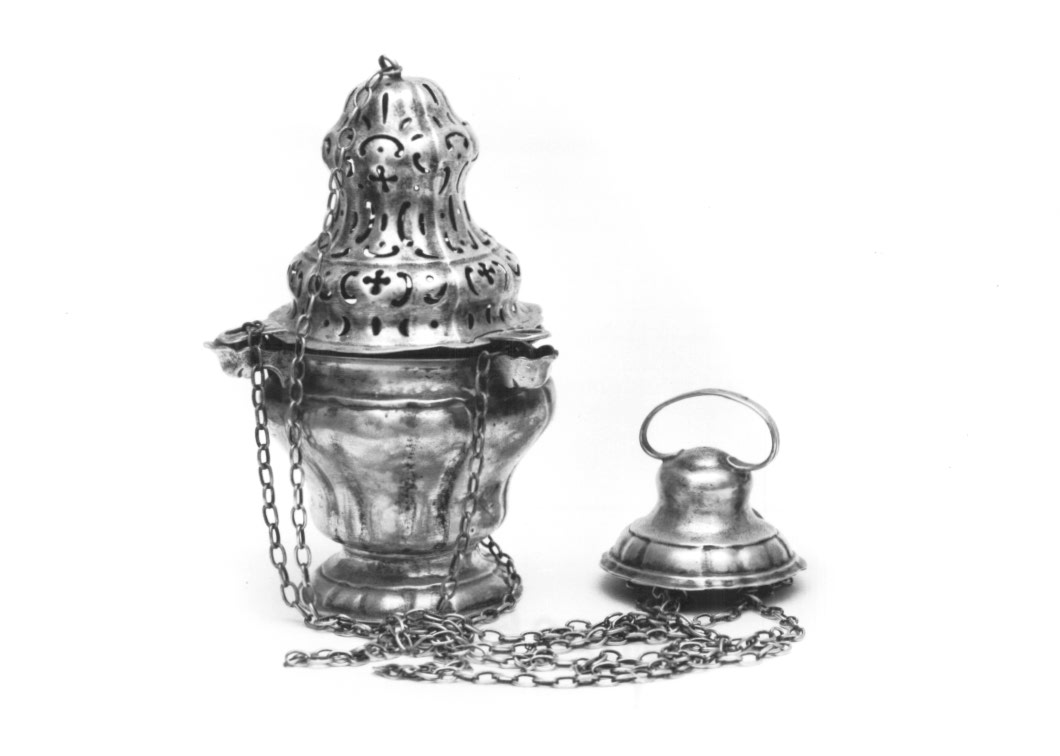 turibolo - a coppa - ambito veneziano (seconda metà sec. XVIII)