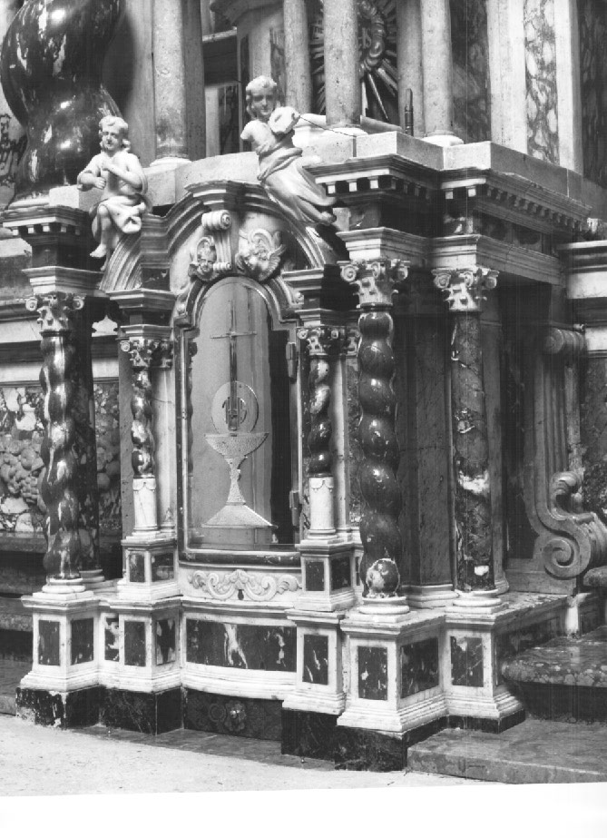 tabernacolo - a tempietto - ambito veneto (sec. XVIII)