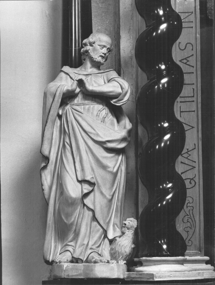 San Pietro (statua, pendant) - ambito veneto (metà sec. XVIII)