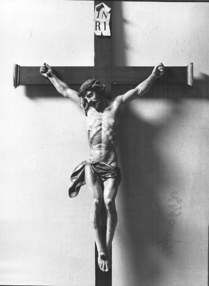 Cristo crocifisso (scultura) - ambito italiano (prima metà sec. XIX)