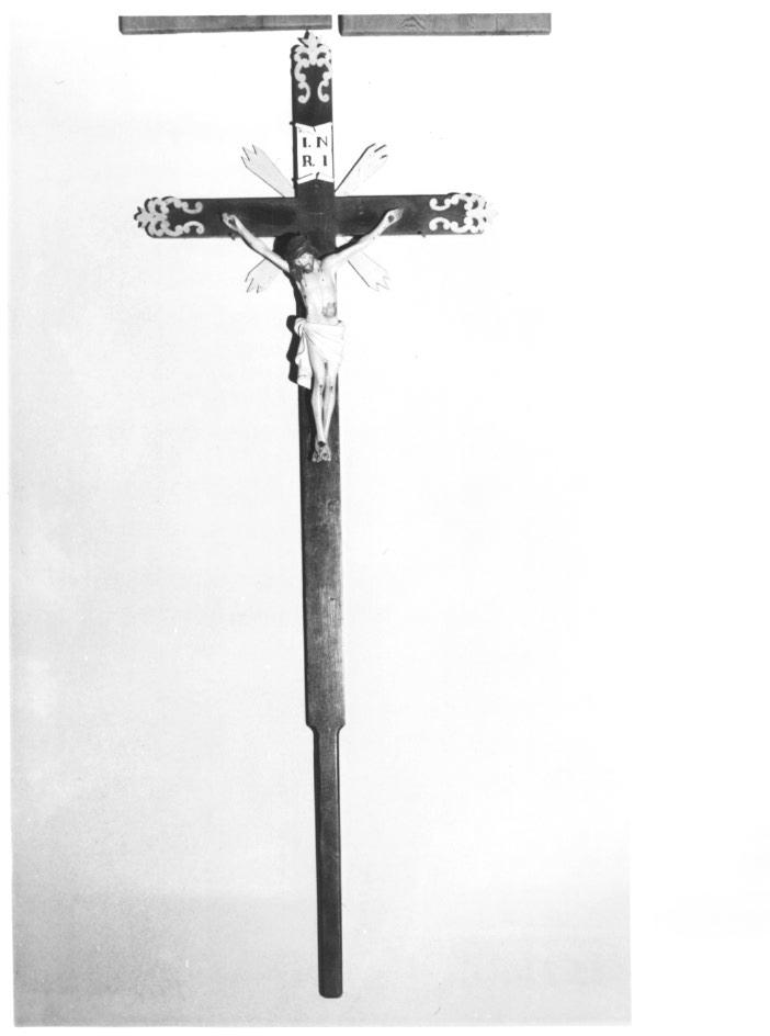 croce processionale - ambito veneto (fine/inizio secc. XIX/ XX)