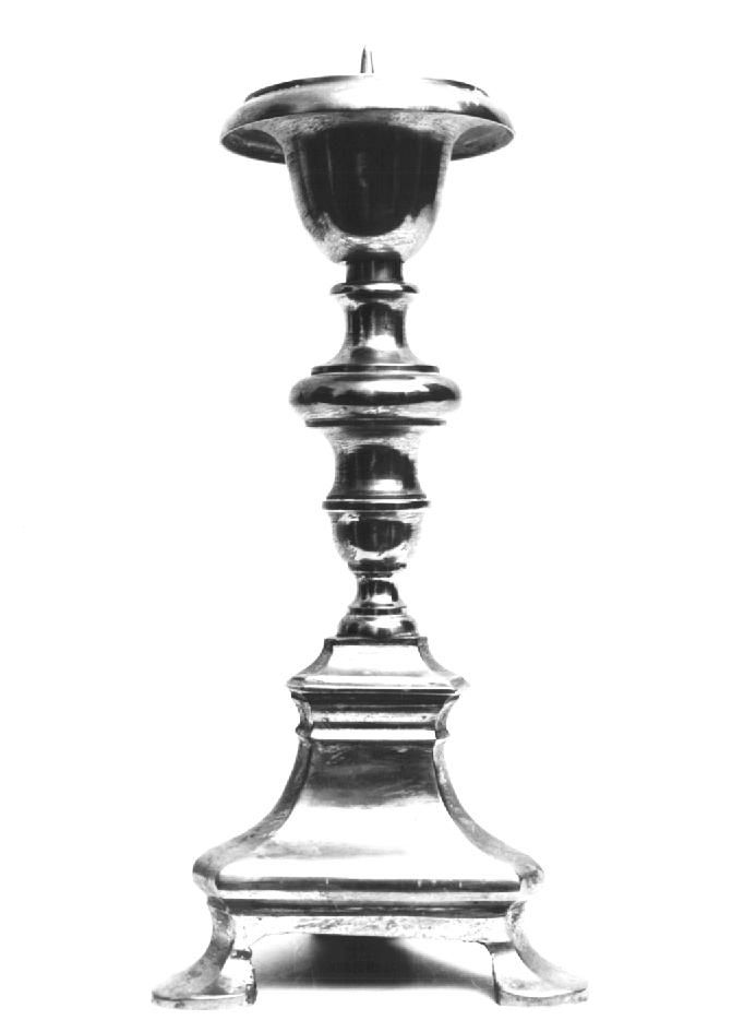 candeliere d'altare - ambito italiano (sec. XX)