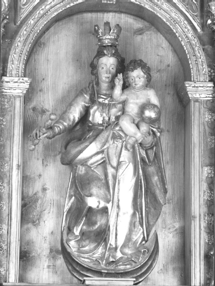 Madonna con Bambino (statua) - ambito veneto (metà sec. XVII)