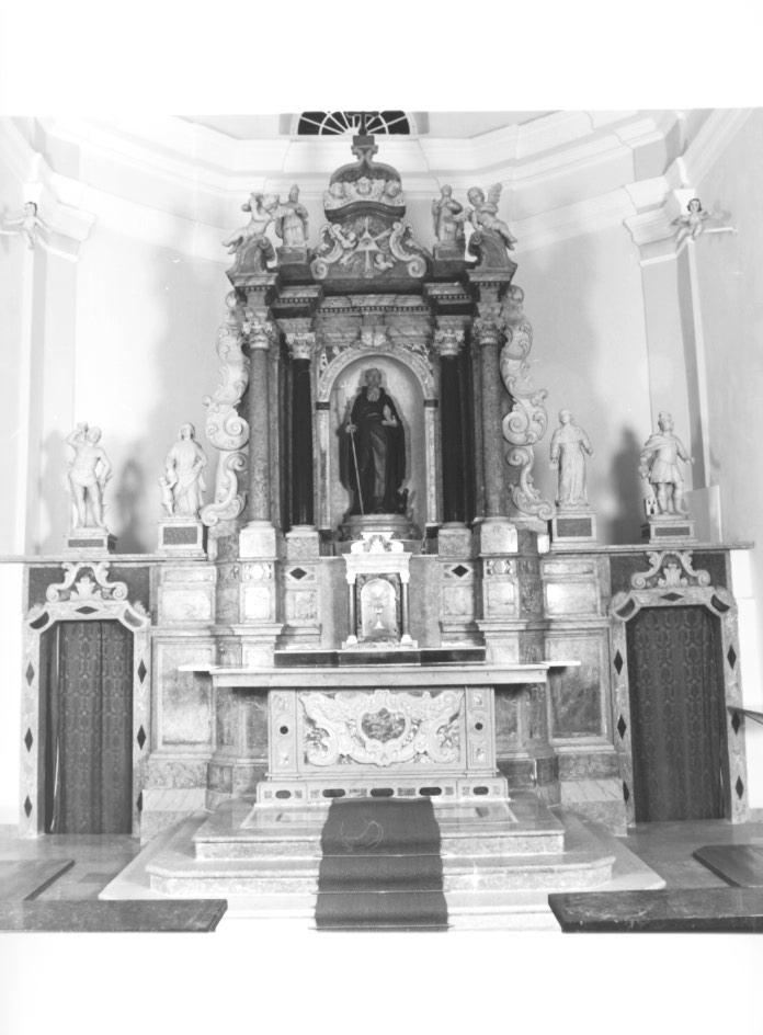 altare maggiore - ambito italiano (metà sec. XIX)