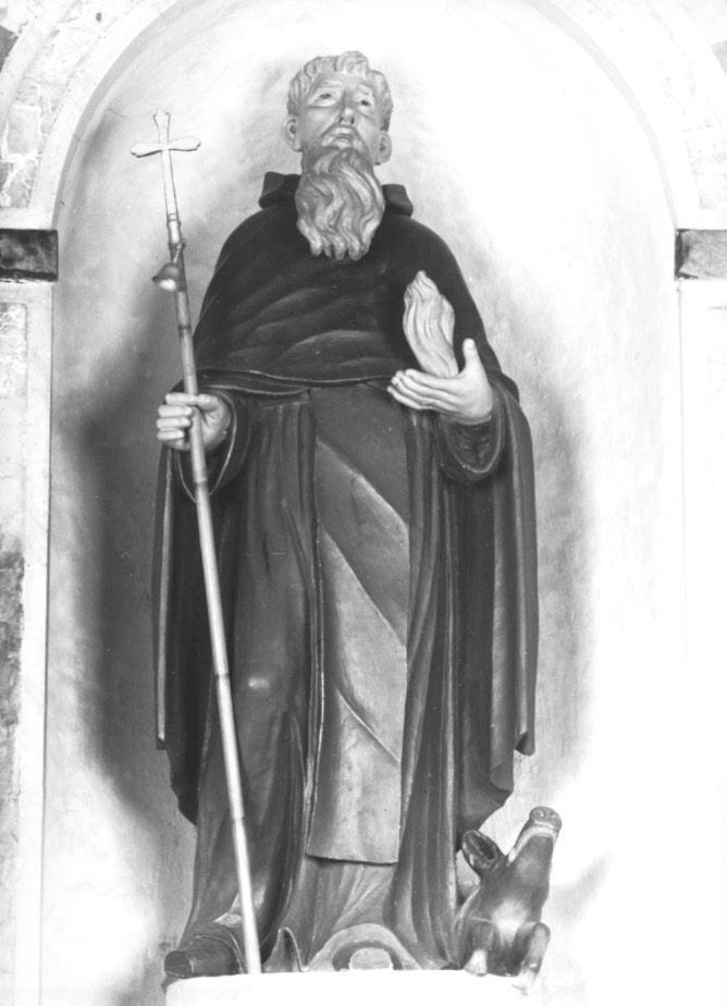 Sant'Antonio Abate (statua) - ambito italiano (metà sec. XIX)
