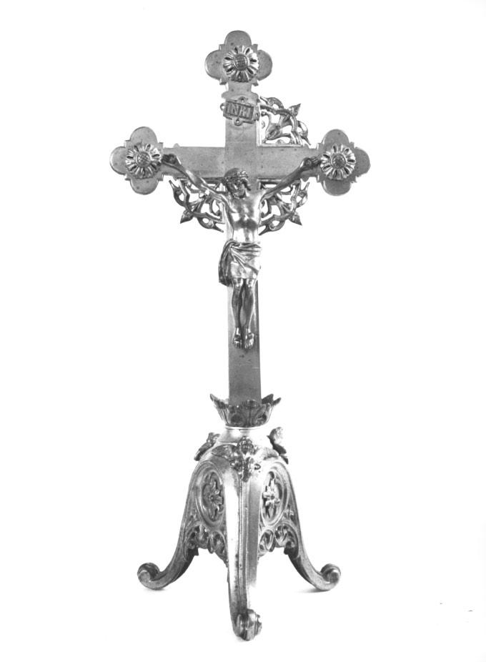 croce da tavolo - ambito italiano (sec. XIX)