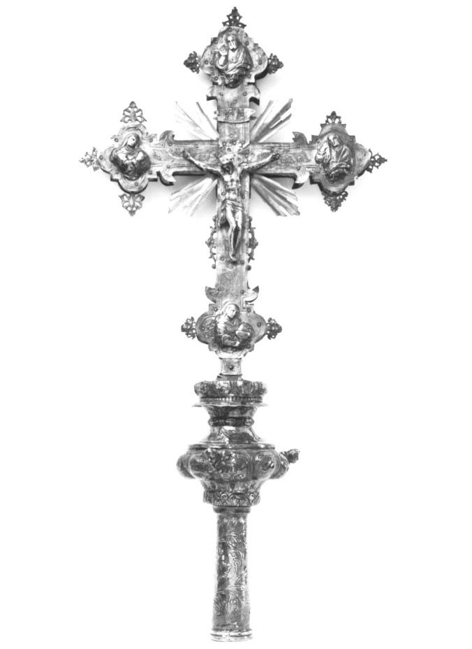 croce processionale - ambito veneto (sec. XVIII)