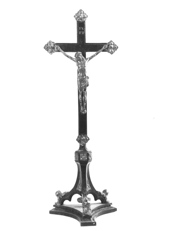croce da tavolo - ambito italiano (seconda metà sec. XIX)