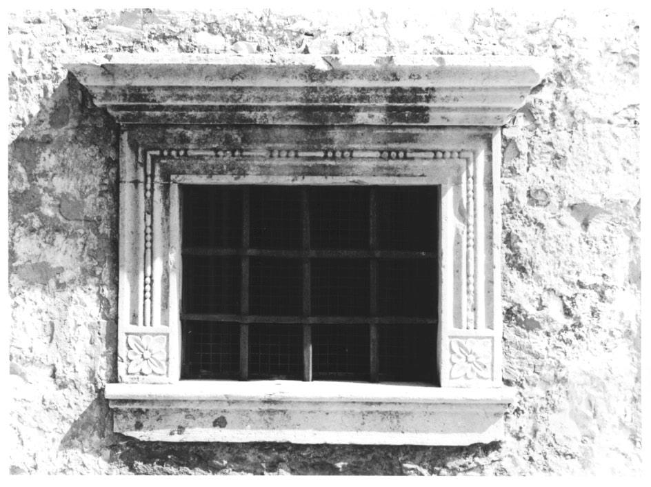 mostra di finestra - ambito veneto (sec. XVII)