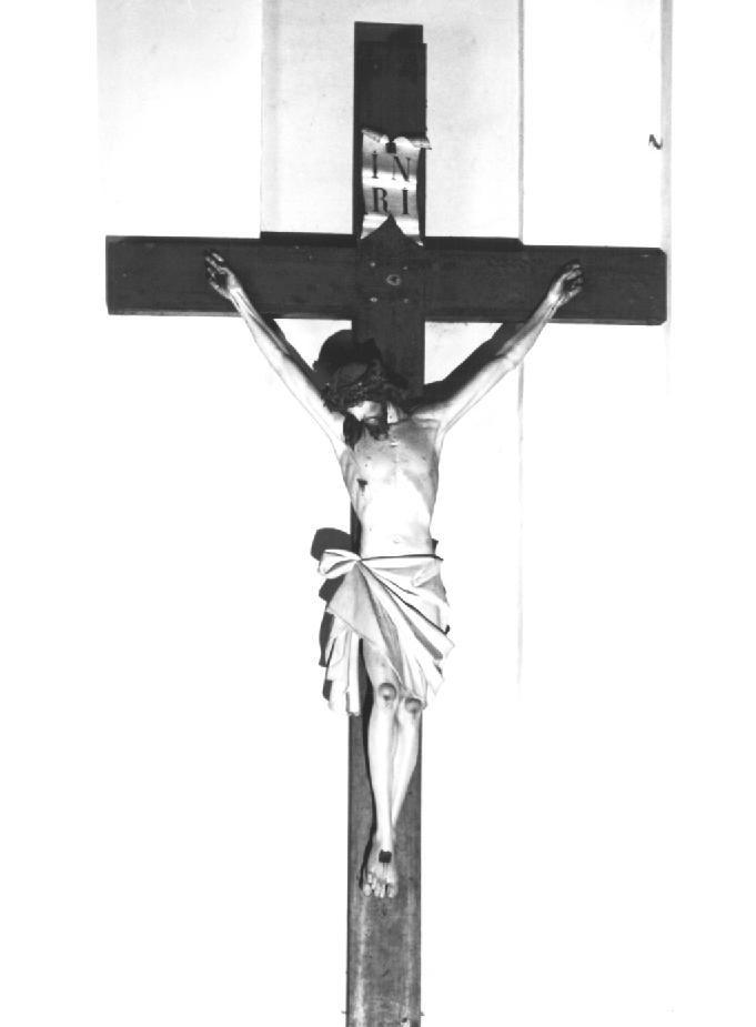 crocifisso - ambito italiano (seconda metà sec. XIX)