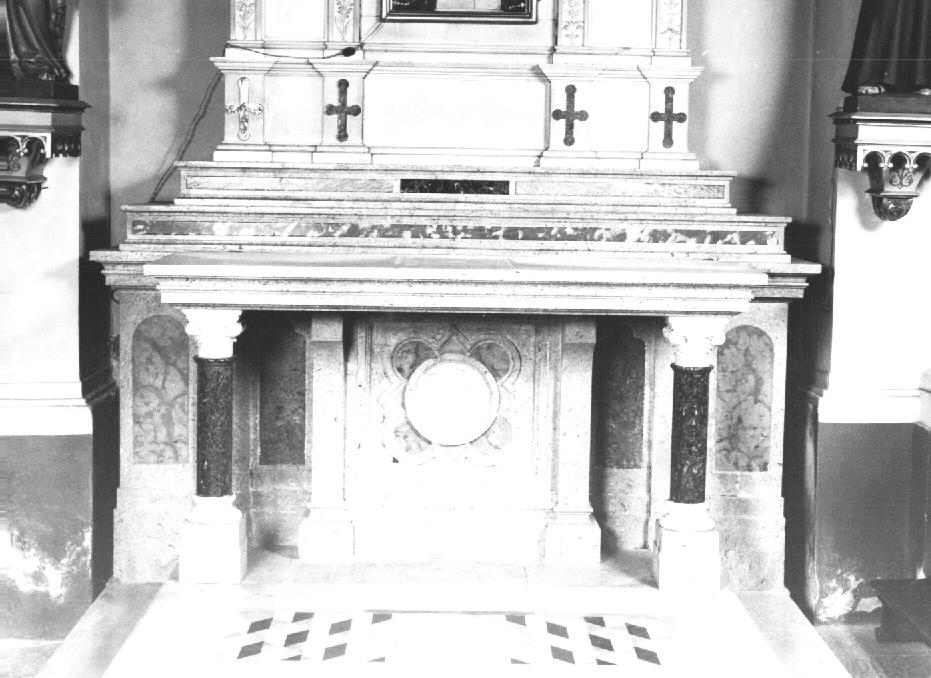 mensa d'altare - ambito italiano (seconda metà sec. XIX)
