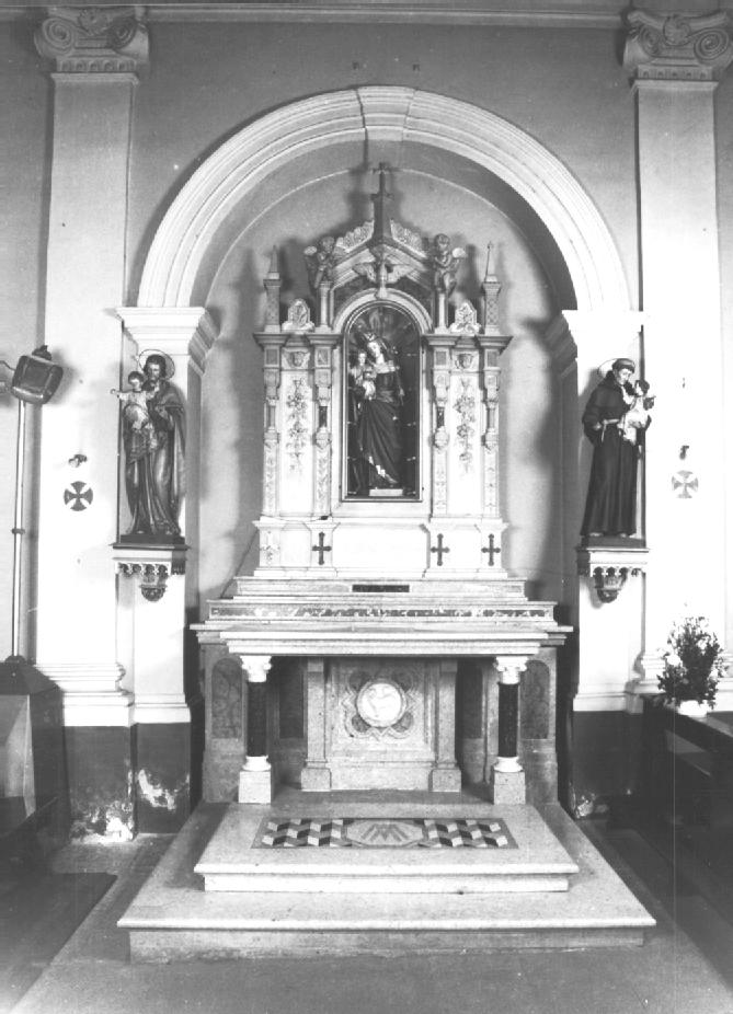 altare - ambito italiano (prima metà sec. XX)