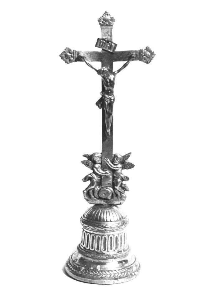 croce d'altare - ambito italiano (seconda metà sec. XIX)