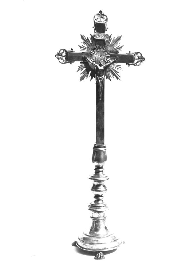croce d'altare - ambito italiano (primo quarto sec. XX)