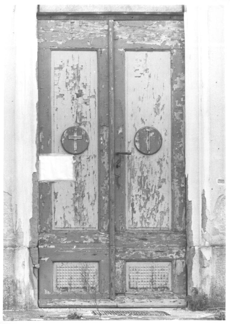 porta - a due battenti - ambito italiano (sec. XIX)