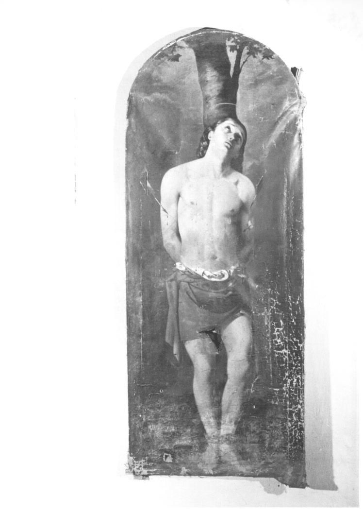 San Sebastiano (dipinto, pendant) - ambito italiano (sec. XIX)