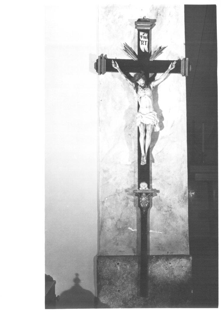 croce processionale - ambito italiano (seconda metà sec. XIX)