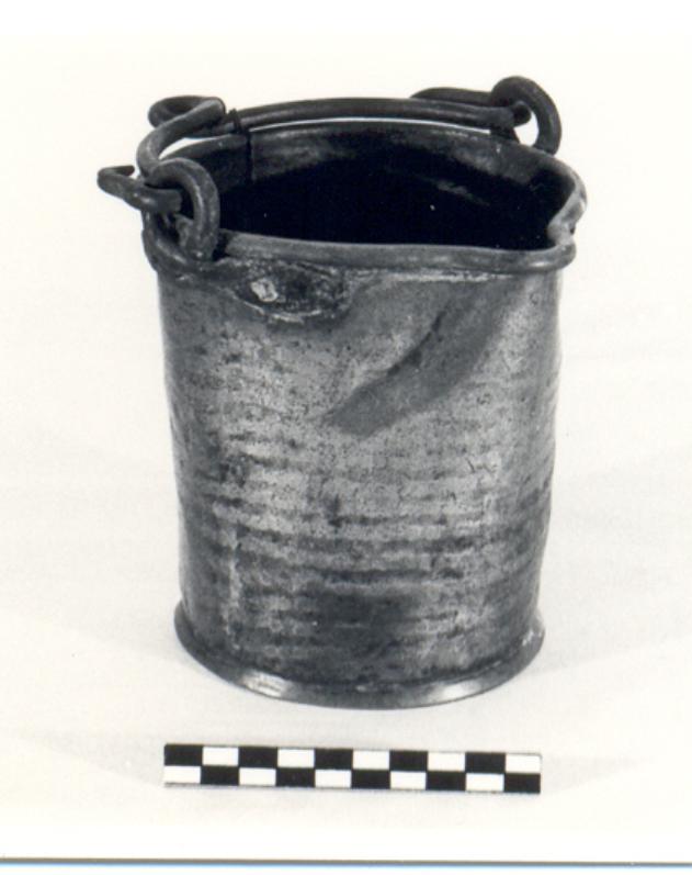 secchiello - ambito Italia nord-orientale (secc. XIX/ XX)