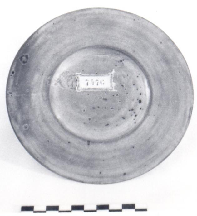 piatto - ambito Italia nord-orientale (secc. XIX/ XX)