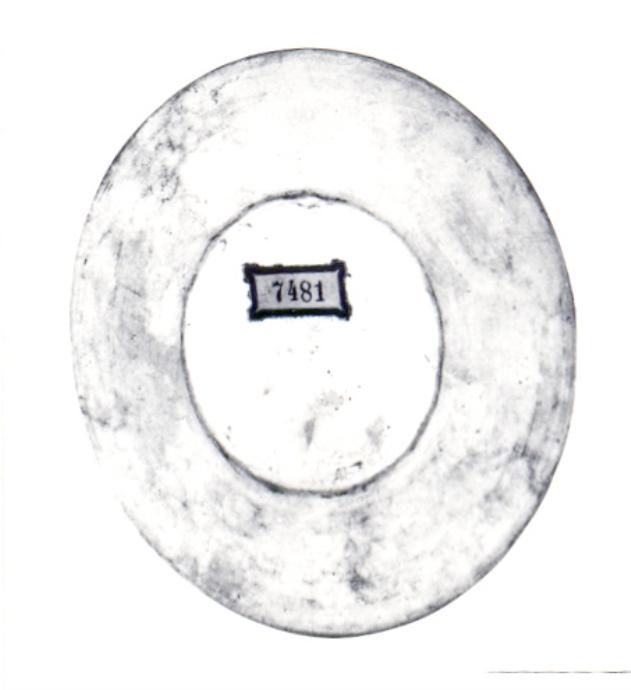 piatto - ambito Italia nord-orientale (secc. XIX/ XX)