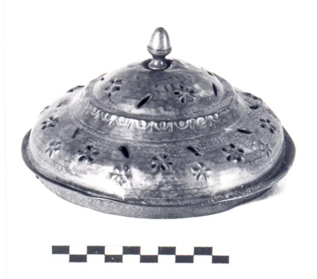 coperchio - ambito Italia nord-orientale (secc. XIX/ XX)