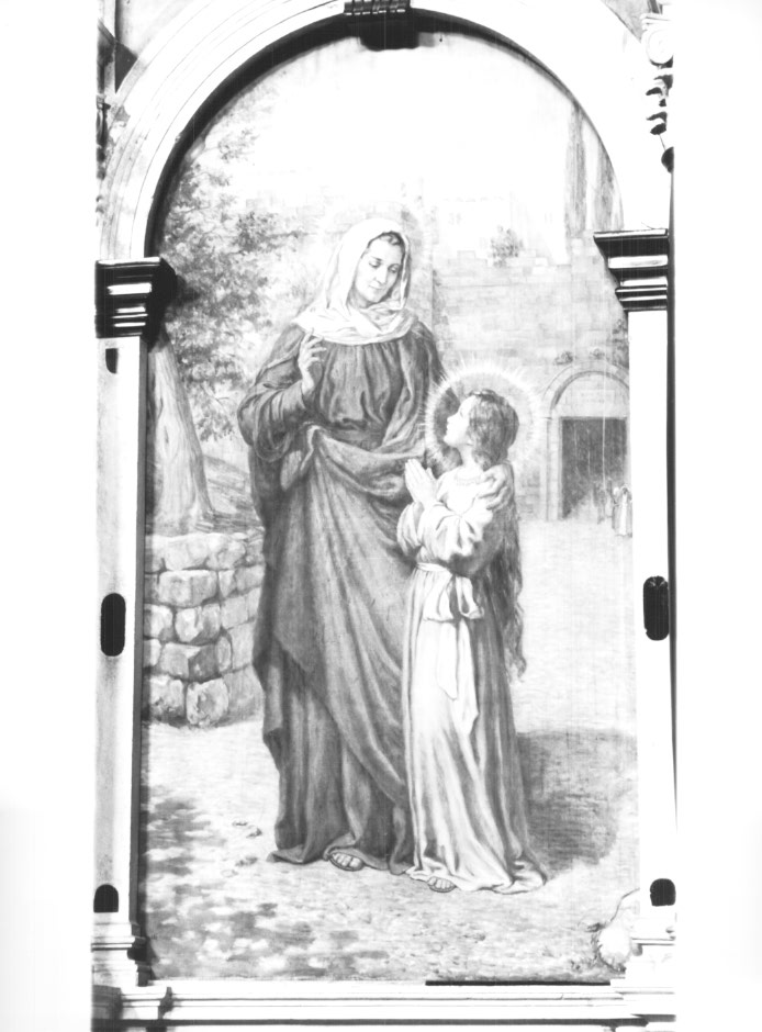 Sant'Anna e Maria Vergine Bambina (dipinto) - ambito Italia nord-orientale (secondo quarto sec. XX)