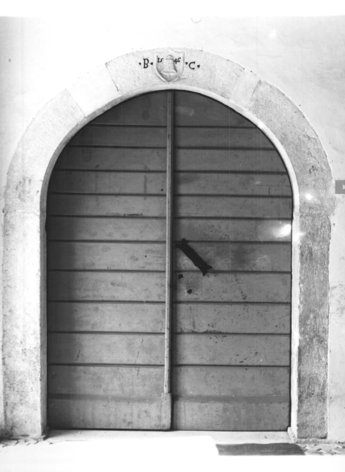 mostra di porta - ambito Italia nord-orientale (sec. XVI)