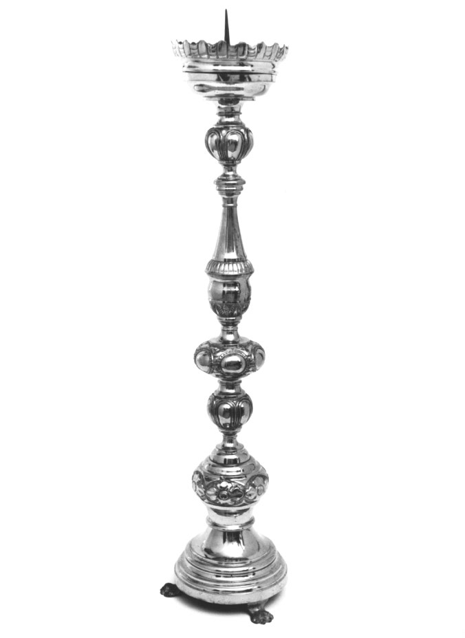 candeliere - ambito Italia nord-orientale (seconda metà sec. XIX)